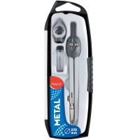 Готовальня 3 предмета (циркуль, насадка+держатель, грифель) 197512