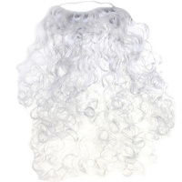 Борода Деда Мороза 65см 150гр. Y10210-24