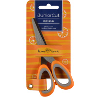 Ножницы детские 14см "Juniorcut" сталь, ручки прорезиненные 60-0027