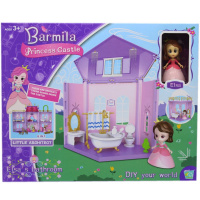 Замок для кукол 6 в 1 в комп. кукла, в/к 30,9*5,4*25,2 см. 1699910