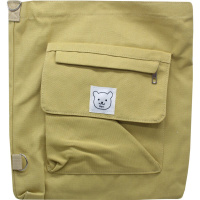 Сумка 37х31см 1 отделение, 2 кармана, текстиль, бежевая BX23207