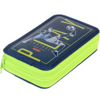 Пенал "Серия пенальти" 19х11х5см прямоугольный, двухстворчатый, 3D лак матовая ламинация 078267