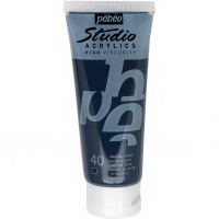 Краска акриловая 100мл серая Пейна "Studio Acrylics" 831-040