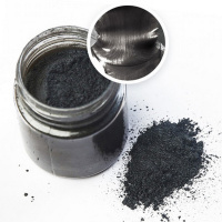 Пигмент для эпоксидной смолы 10гр металлический, черный AC-MET-00-010-BLK