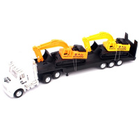 Трейлер инерционный (в комплекте 2 бульдозера) 32 х 7 см, пластик 668-5B/1999182 Трейлер инерционный (в комплекте 2 бульдозера) 32 х 7 см, пластик 668-5B/1999182