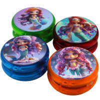 Игрушка "Йо-Йо Принцесса Русалочка" 6см, пластик, 4 цвета Y11943-24