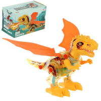 Динозавр 20см пластик (свет, звук) B2293181/M8018-44