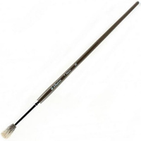 Кисть барсук круглая №7 длинная ручка "Художник" 4680043631285