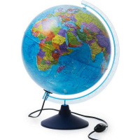 Глобус 320мм Земли политический, интерактивный, с подсветкой INT13200312