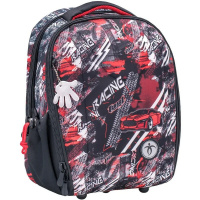 Ранец "Racing" 38х35х19см, 800гр, 2 отделения, 2 кармана, с брелком 338-82/20-05