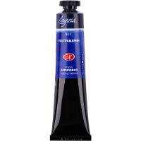 Краска акриловая 46мл ультрамарин туба Ладога 2204511