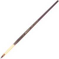 Кисть синтетика круглая №5 средняя ручка "Claude" 754005