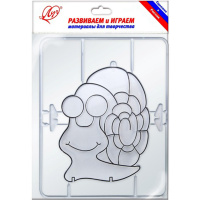 Трафарет д/витражных красок "Улитка" 25С 1572-08