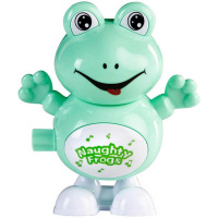 Игрушка заводная "Лягушка" 10см 4 цвета пластик Y7261-18