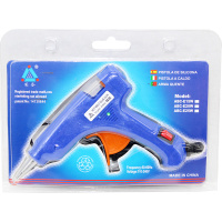 Пистолет клеевой электрический (20Вт) 13х11см диаметр 0,7см, металл. наконечник Y9361-19/11568-24