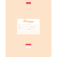 Тетрадь А5 18л клетка "Пастель. Персиковая" на скобе 18Т5В1_05145/055611