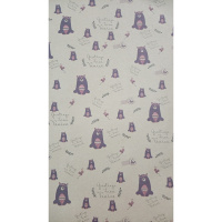 Бумага упаковочная 50см х 0,75м крафт 1лист, ассорти Y7035-18