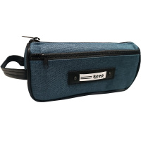 Пенал "Keep" 21х9х5см, прямоугольный, 1 отделение, 1 карман, текстиль, с ручкой, 3 цвета BD5437