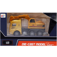 Машина "Строительная техника" инерционная, пластик 12х6,5х5см, ассорти LT354447