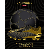 Дневник для 1-11 классов "Football" твердый переплет 3D фольга матовая ламинация 085909