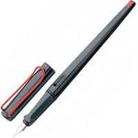 Ручка РП "Lamy Joy 015" 1,1мм синяя, корпус черно-красный, пластик 4000158