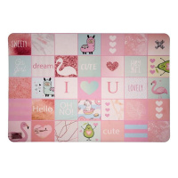 Настольное покрытие "Модный микс" 43х64см пластик НПД-3