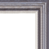 Рамка 20х30см темное серебро 41мм