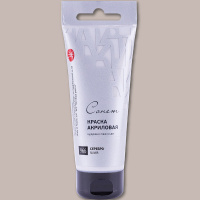 Краска акриловая 75мл серебро туба с европодвесом Сонет 28109966 Краска акриловая 75мл серебро туба с европодвесом Сонет 28109966