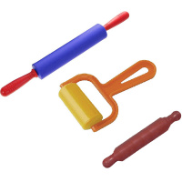 Набор инструментов для моделирования 3шт. (2 скалки, 1 валик), пластик Y7947-18