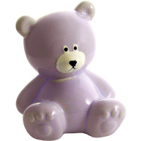 Копилка Медведь 12х15см керамика 4 цвета 16020-1