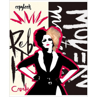 Тетрадь А5 48л клетка "Круэлла. Выпуск №2" на скобе 5 дизайнов 48Т5В1/072771