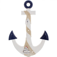 Якорь 45х32см настенный, дерево Y5407-17