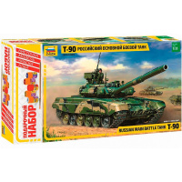 Набор "Российский основной боевой танк Т-90" 22см 450 деталей 3573П