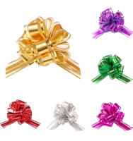 Бант - шар 5см диаметр 13см Матовый 10 цветов Y7015-18