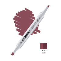 Маркер спиртовой двухсторонний "Sketchmarker" сланец SM-R11