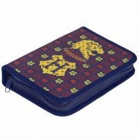 Пенал "Гарри Поттер" 20х14х4см прямоугольный, одностворчатый, 2 откидные планки, ткань 079798