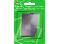 Магниты квадратные 19х19х5м 6шт, с клеевым слоем, на вспененной основе 2-488