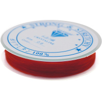 Эластомерная нить 0,6ммх8м, оранжевая XC2391