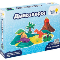 Набор д/лепки из теста 5 цветов 50гр. "Динозавры" (3 формочки, вкладыш, стек) TA2038 Набор д/лепки из теста 5 цветов 50гр. "Динозавры" (3 формочки, вкладыш, стек) TA2038