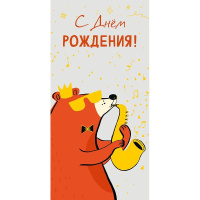 Конверт для денег "В День Рождения!" 167х83мм 0318.685