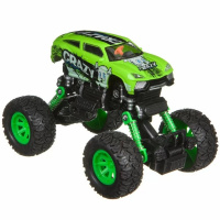 Внедорожник 4WD "Парк Техники" инерционный, пластик 21х14х14см, на пружинной подвеске, зеленый 9604 Внедорожник 4WD "Парк Техники" инерционный, пластик 21х14х14см, на пружинной подвеске, зеленый 9604