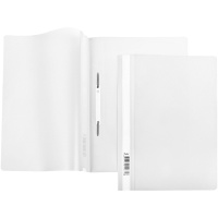 Папка-скоросшиватель А4 белая AS4_00100/039958