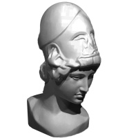 Голова Афины Мирона 19х33х45,5см 10-133