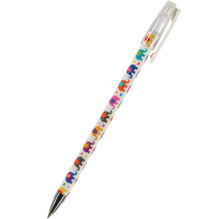 Ручка шариковая "HappyWrite. Слоники" 0,5мм синяя 20-0152