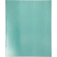 Тетрадь А5 48л клетка мята бумвинил металлик на скобе 48Т5бвВ1/019692