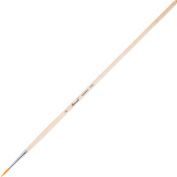 Кисть синтетика круглая №2 длинная ручка 312202