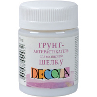 Грунт-антирастекатель для росписи по шелку Декола в банке 50 мл5828942