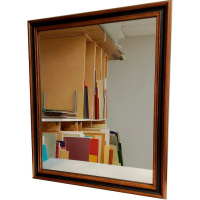 Зеркало 40х50см, багет бронза/темно-коричневый 40мм