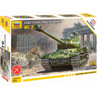 Модель "Советский тяжёлый танк ИС-2" 14см 118 деталей 5011