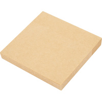 Клейкая бумага 76х76мм 80л крафт для заметок, 4 вида линовки VS195832